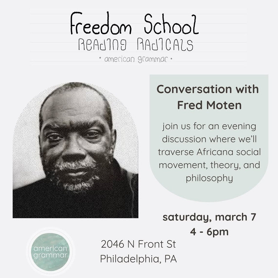 conversation with fred moten