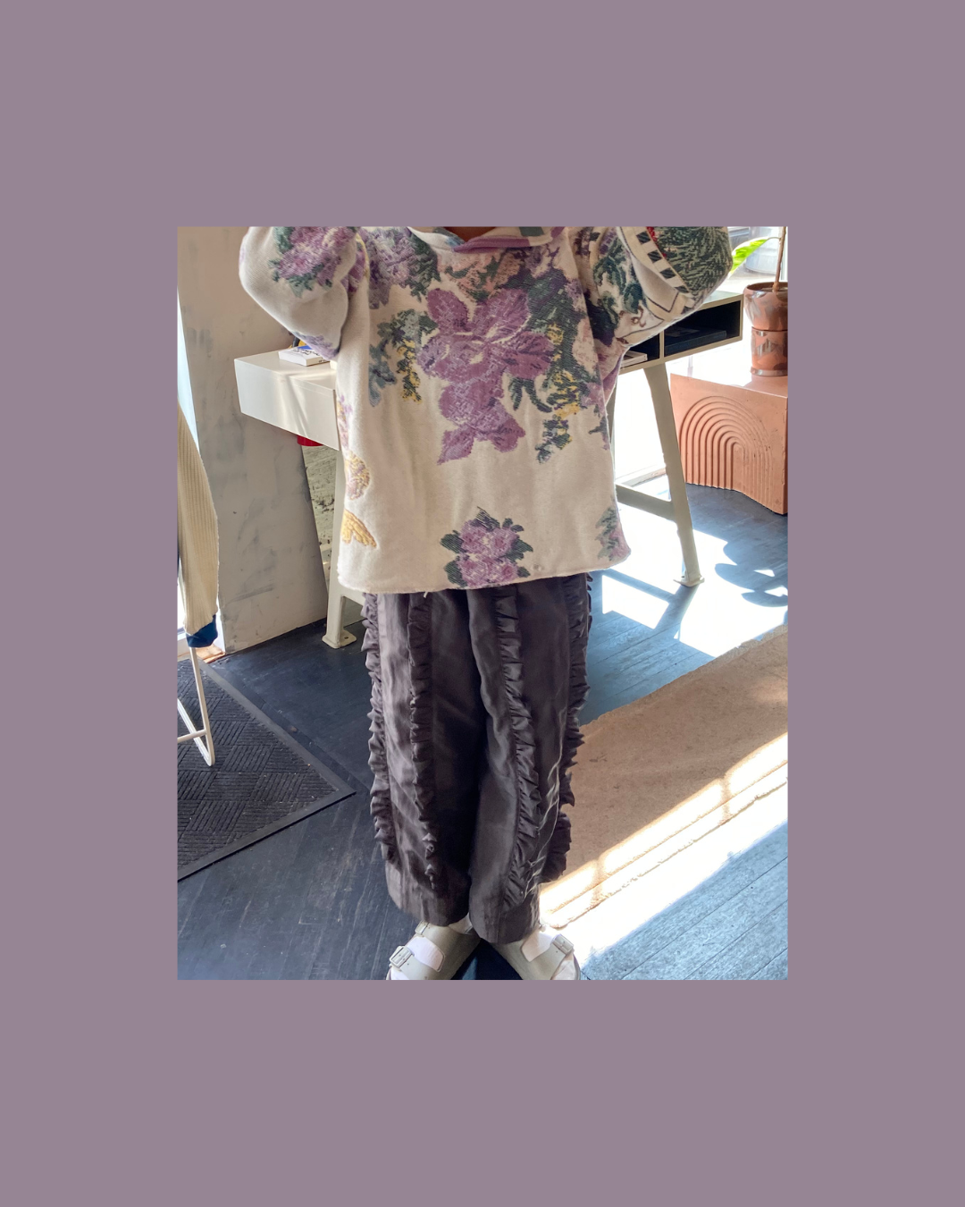 Up-cylced Blanket Hoodie