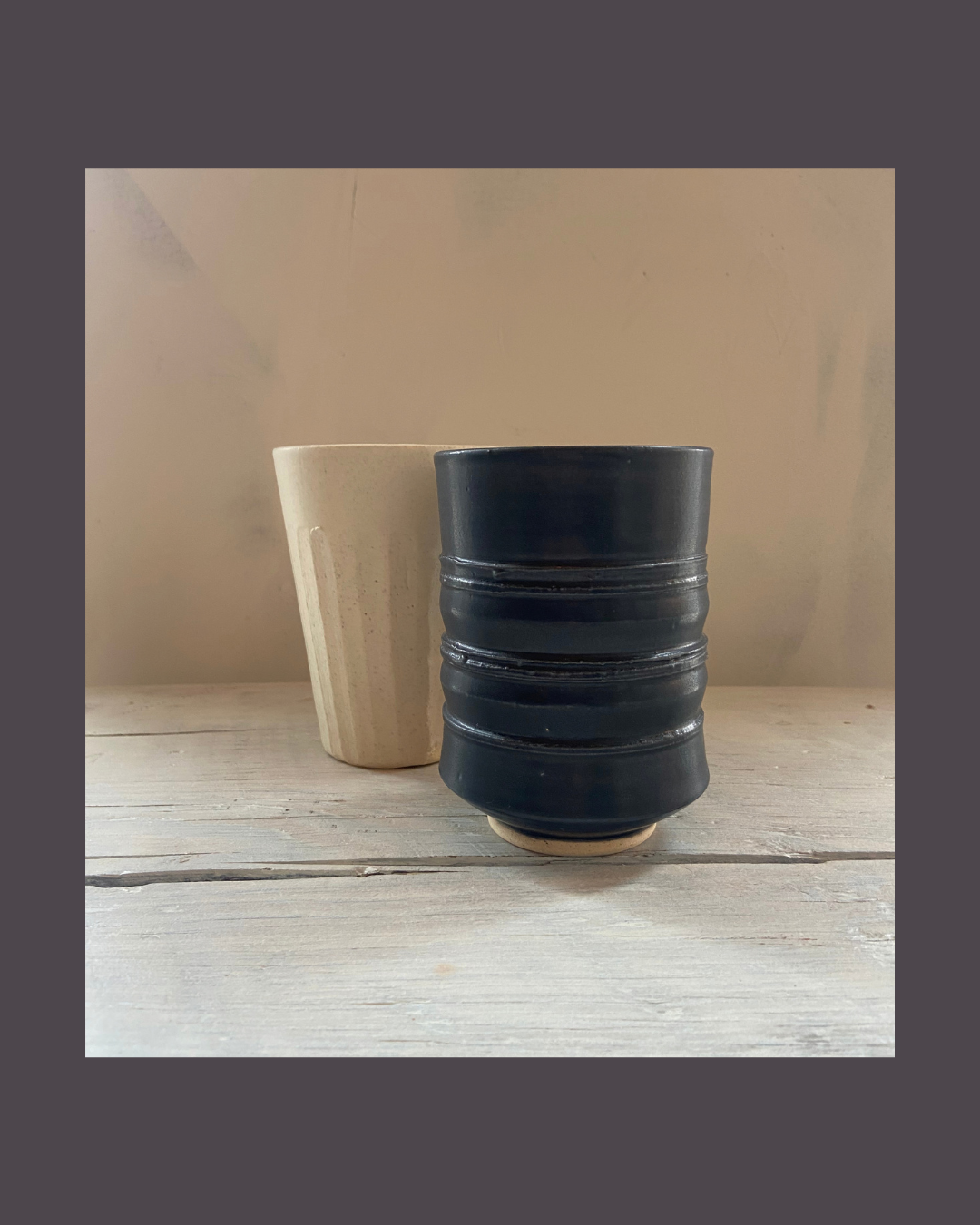 Matte Tall Ceramic Cup | ELC