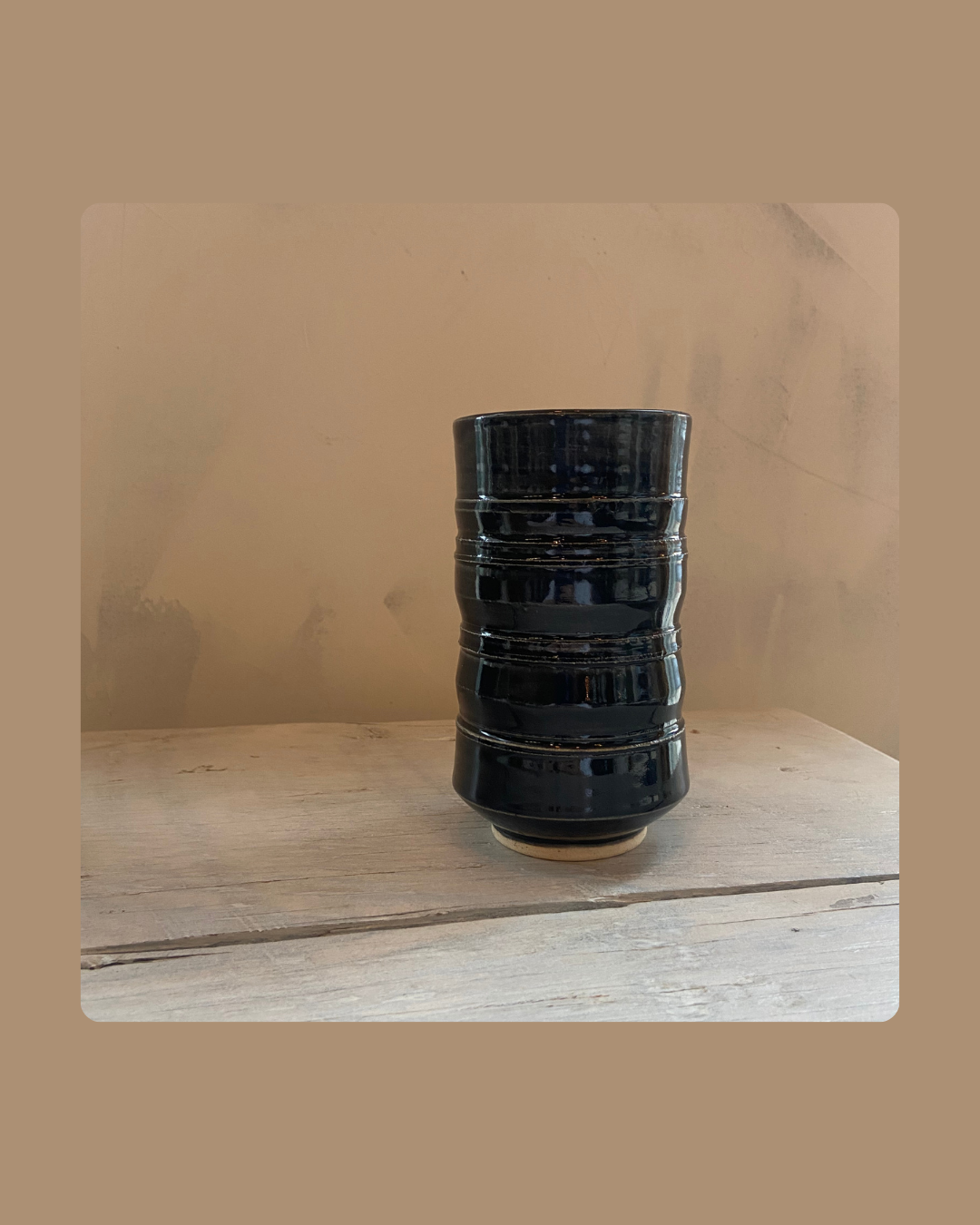 Glossy Tall Ceramic Cup | ELC