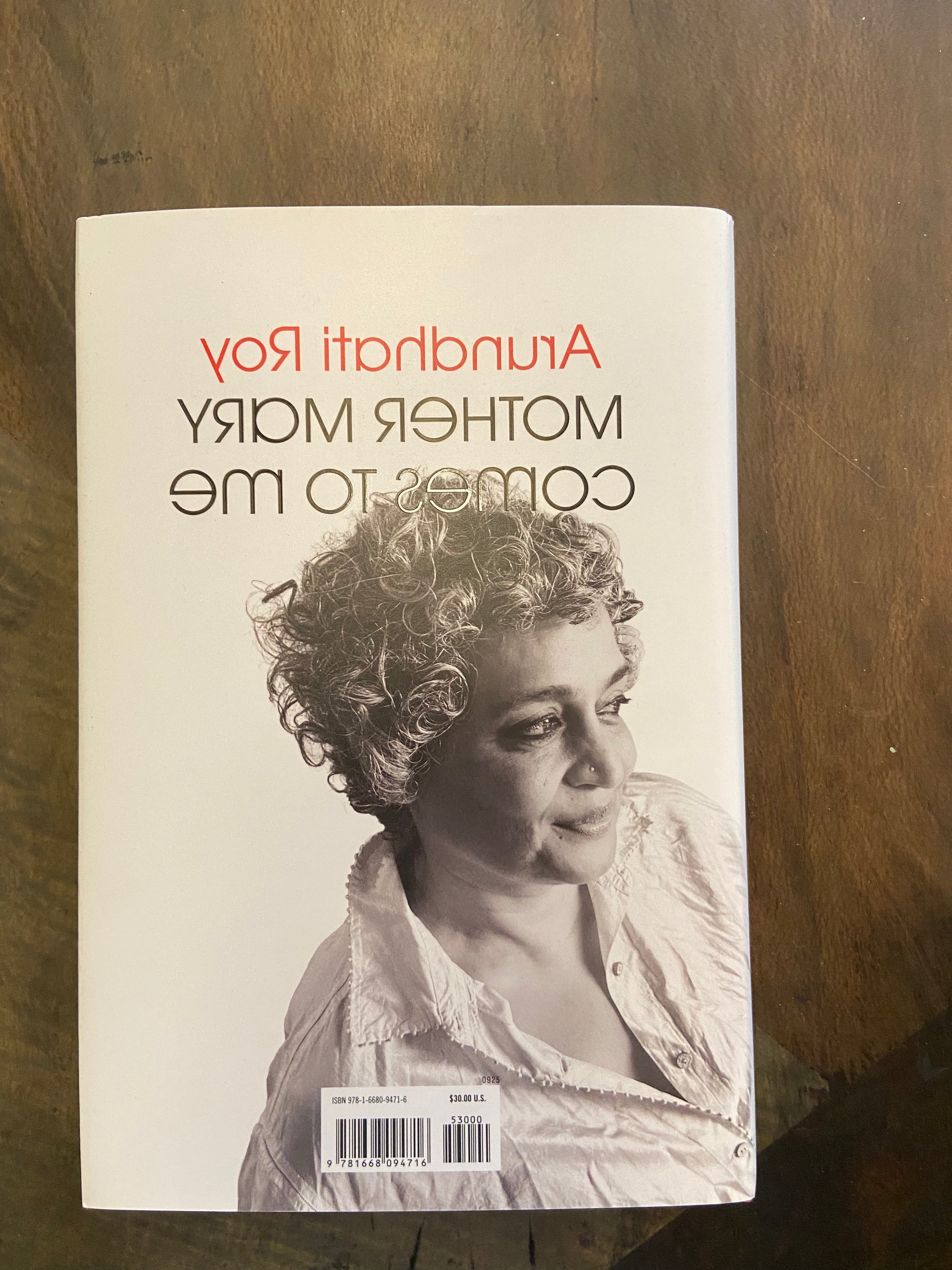 Mother Mary Comes To Me | Arundhati Roy