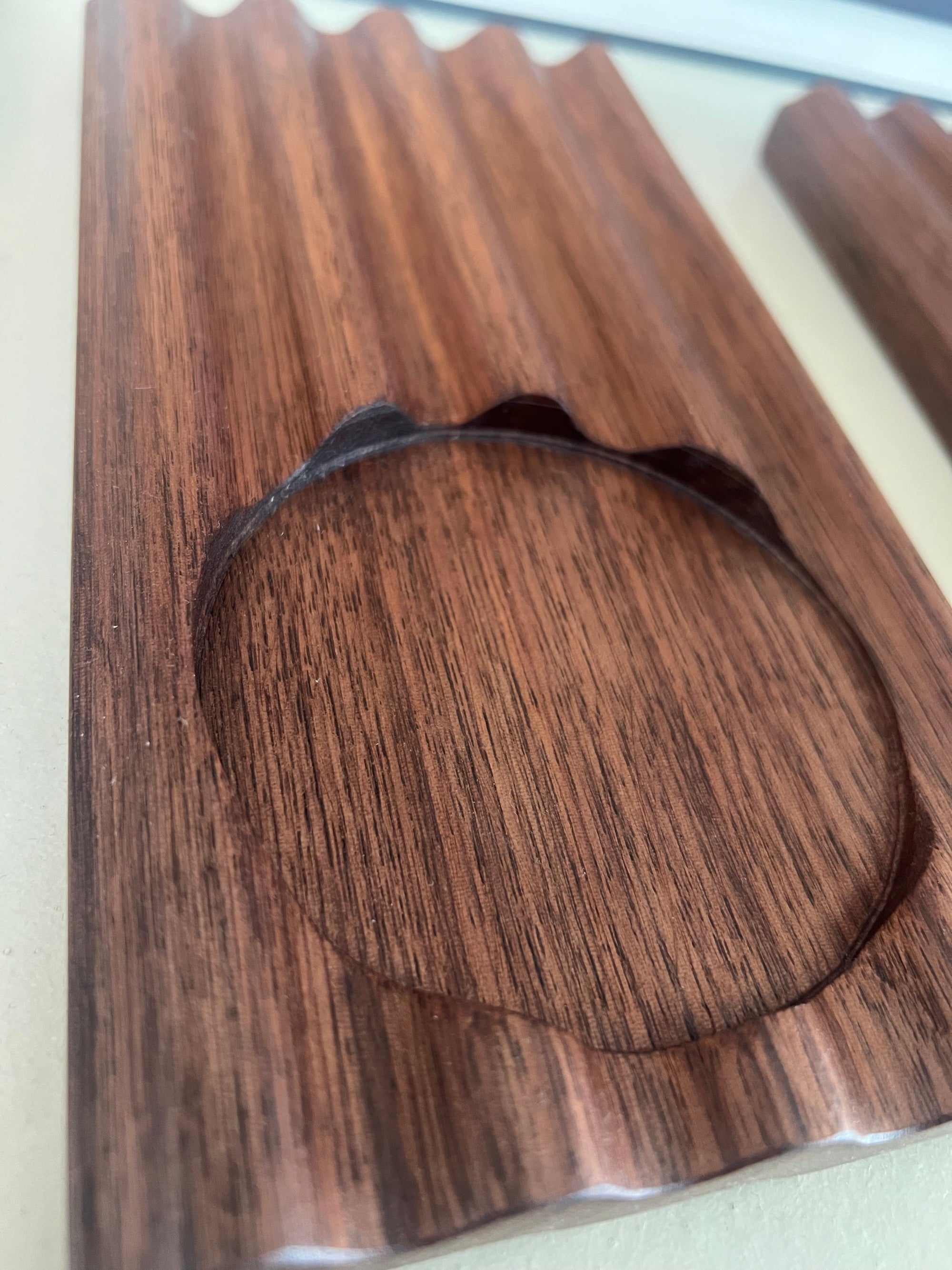 Curvy Wood Coaster / Leeward Studio