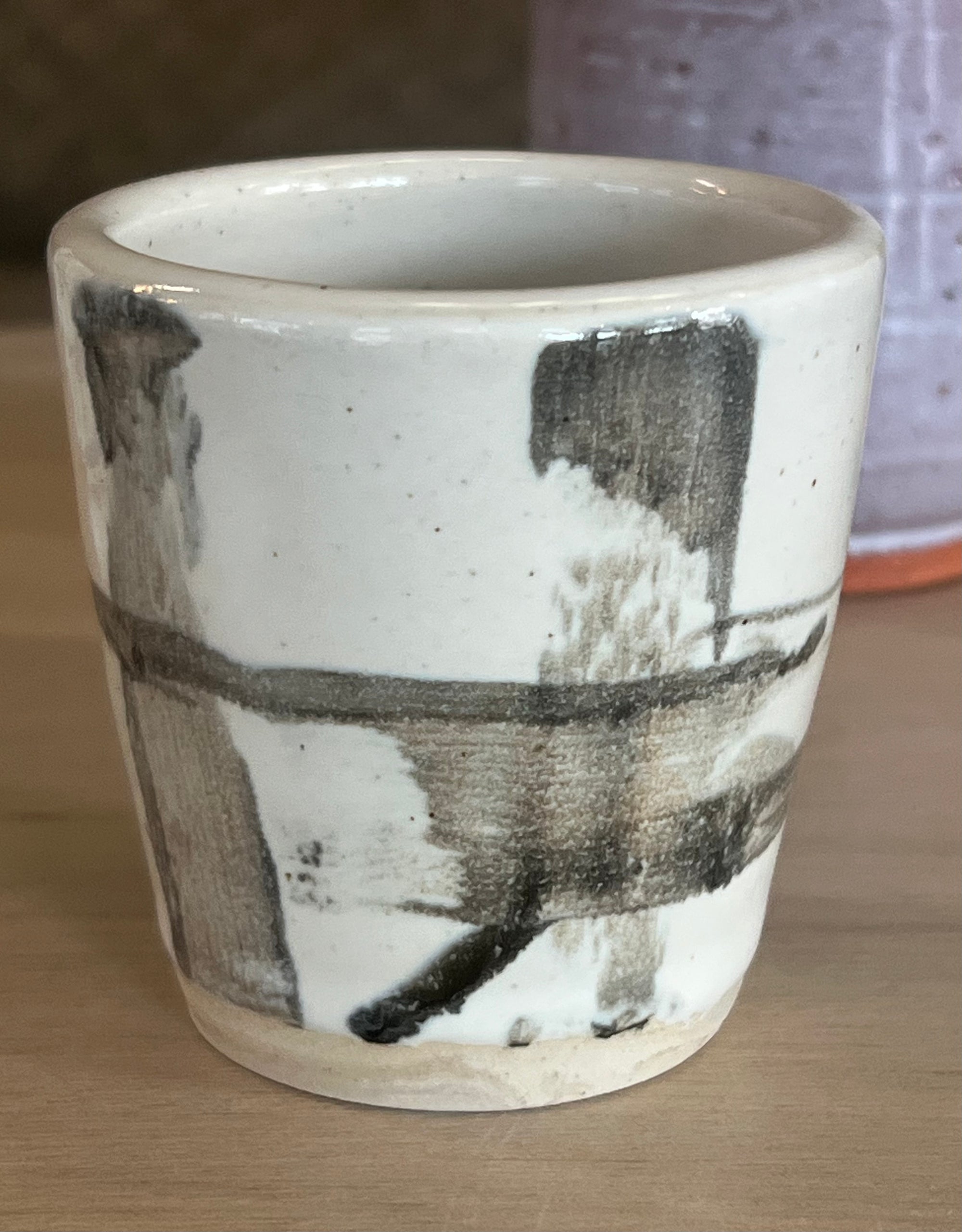 Short Abstract Ceramic Mug / Gabrielle Silverlight?