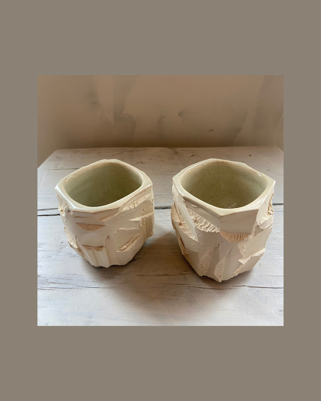 Rugged Mug in White Speckle | KC