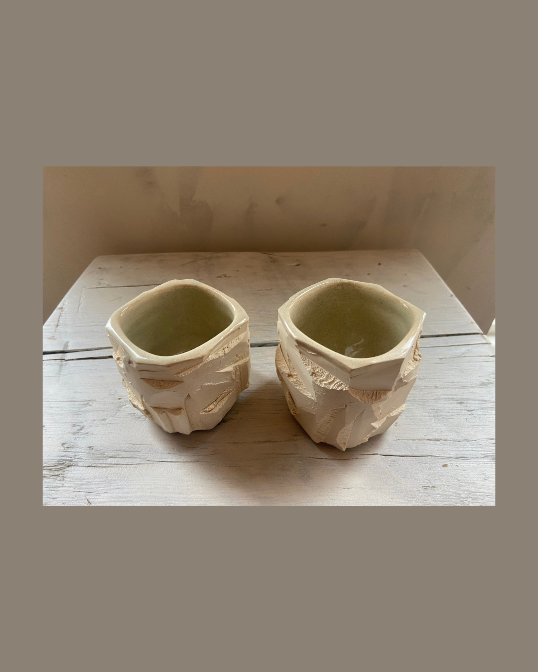 Rugged Mug in White Speckle | KC