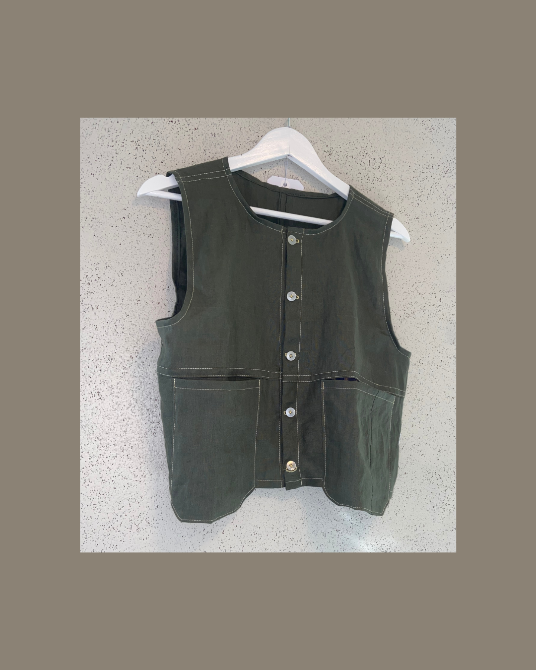 Button-Up Vest
