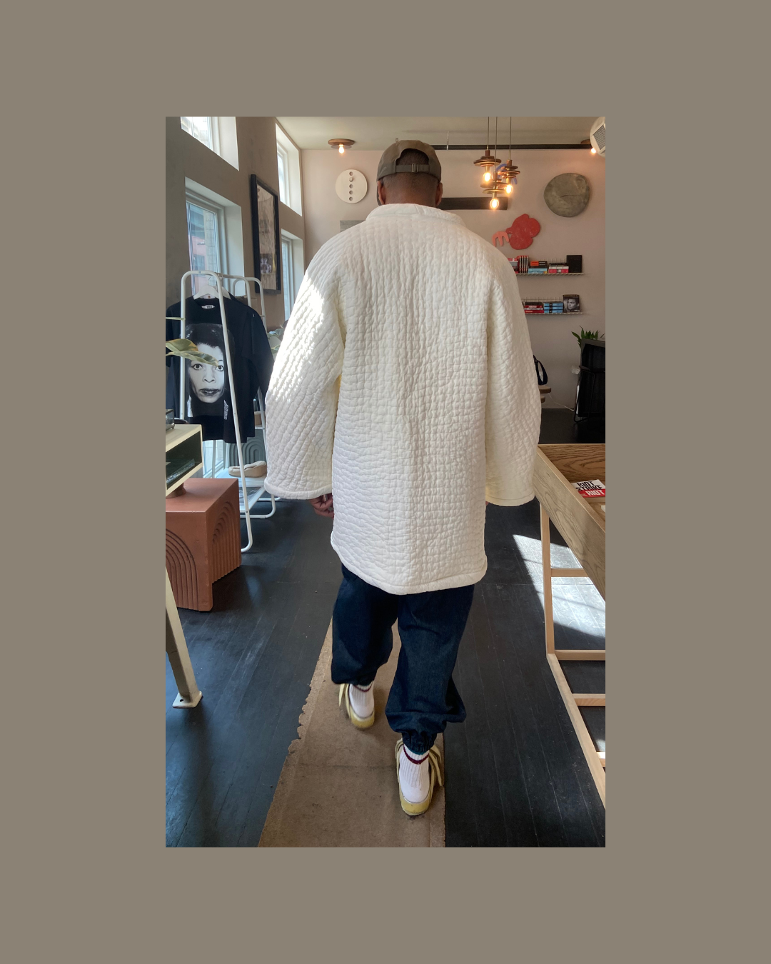 Jacquard Oversized Kimono