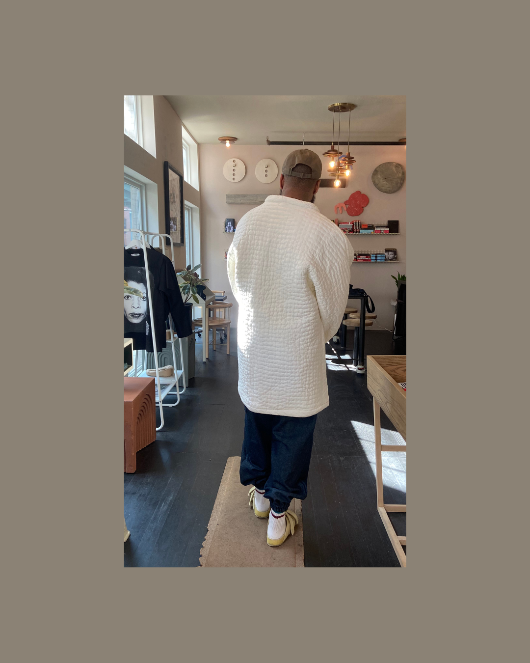 Jacquard Oversized Kimono