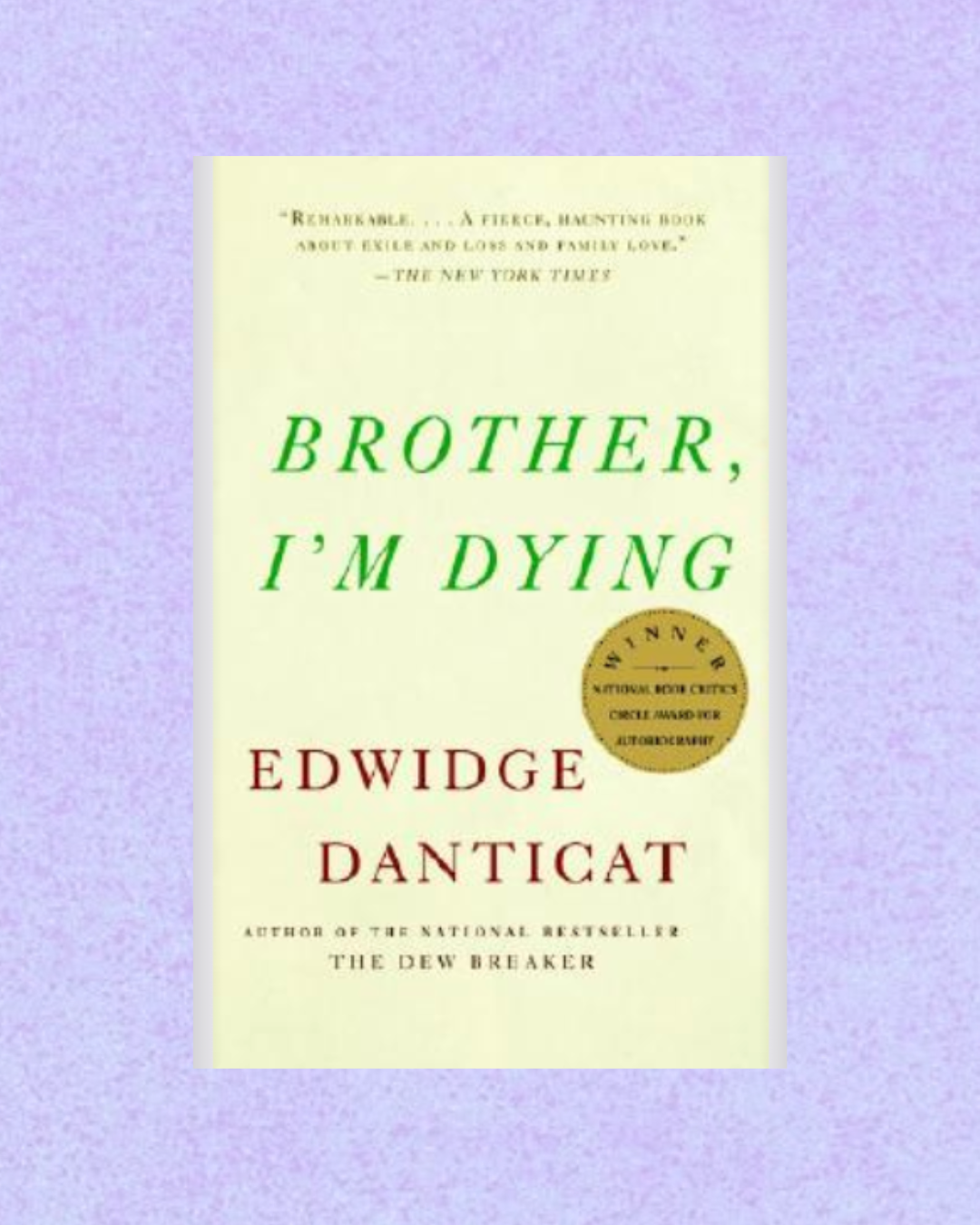 Brother, I'm Dying | Edwidge Danticat
